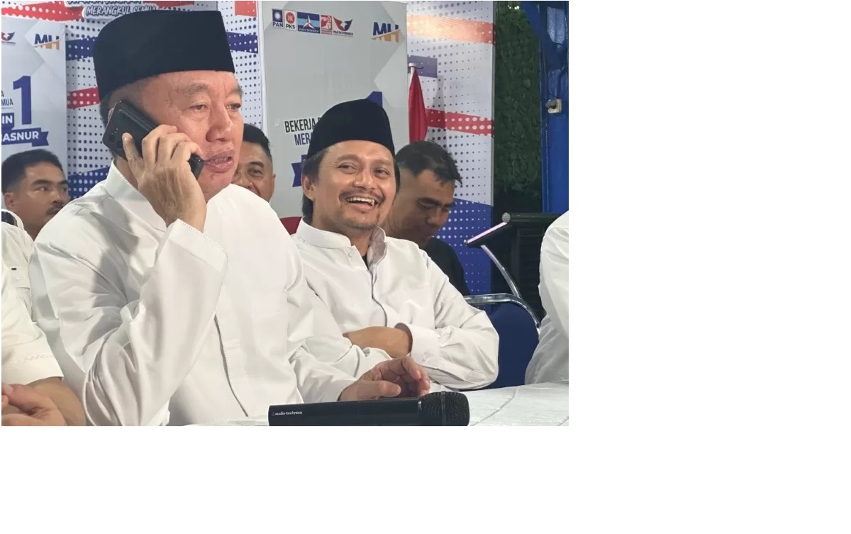 BLAK-BLAKAN: Muhidin punya kriteria pejabat yang masuk kabinetnya setelah unggul dalam hitung cepat Pilgub Kalsel. (Foto: Muhammad Oscar Fraby/Radar Banjarmasin)