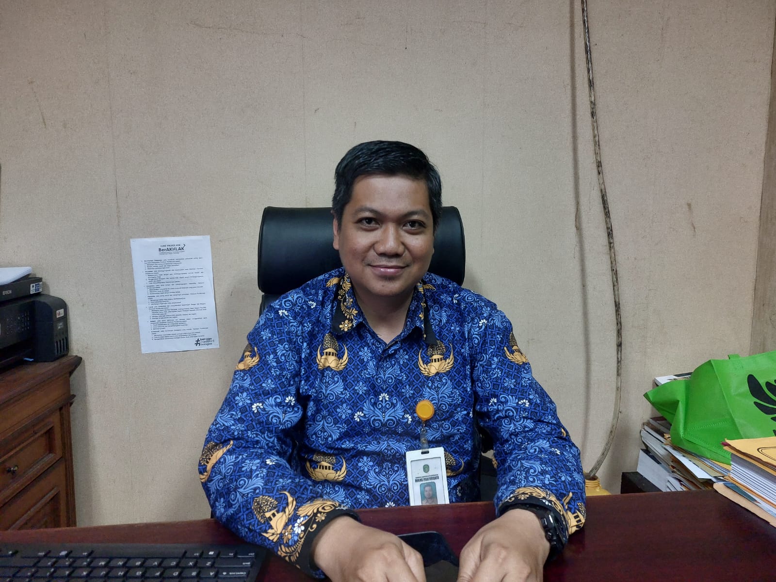 Plt Kabid Pemasaran Pariwisata Dispar Kukar Ivan Ahmad (Elmo/Prokal.co)