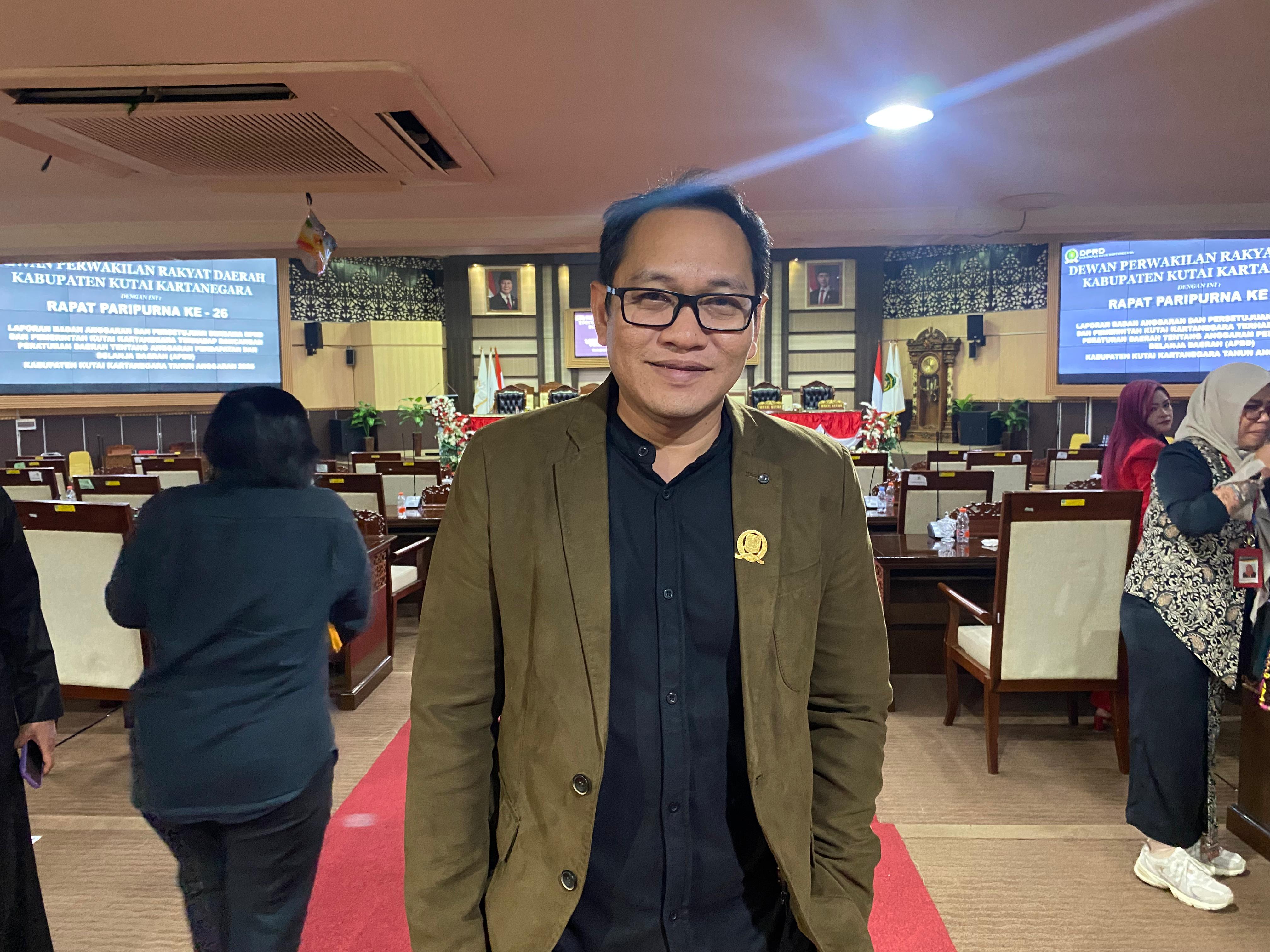 Ketua DPRD Kukar, Junaidi semasa hidupnya (Elmo/Prokal.co)