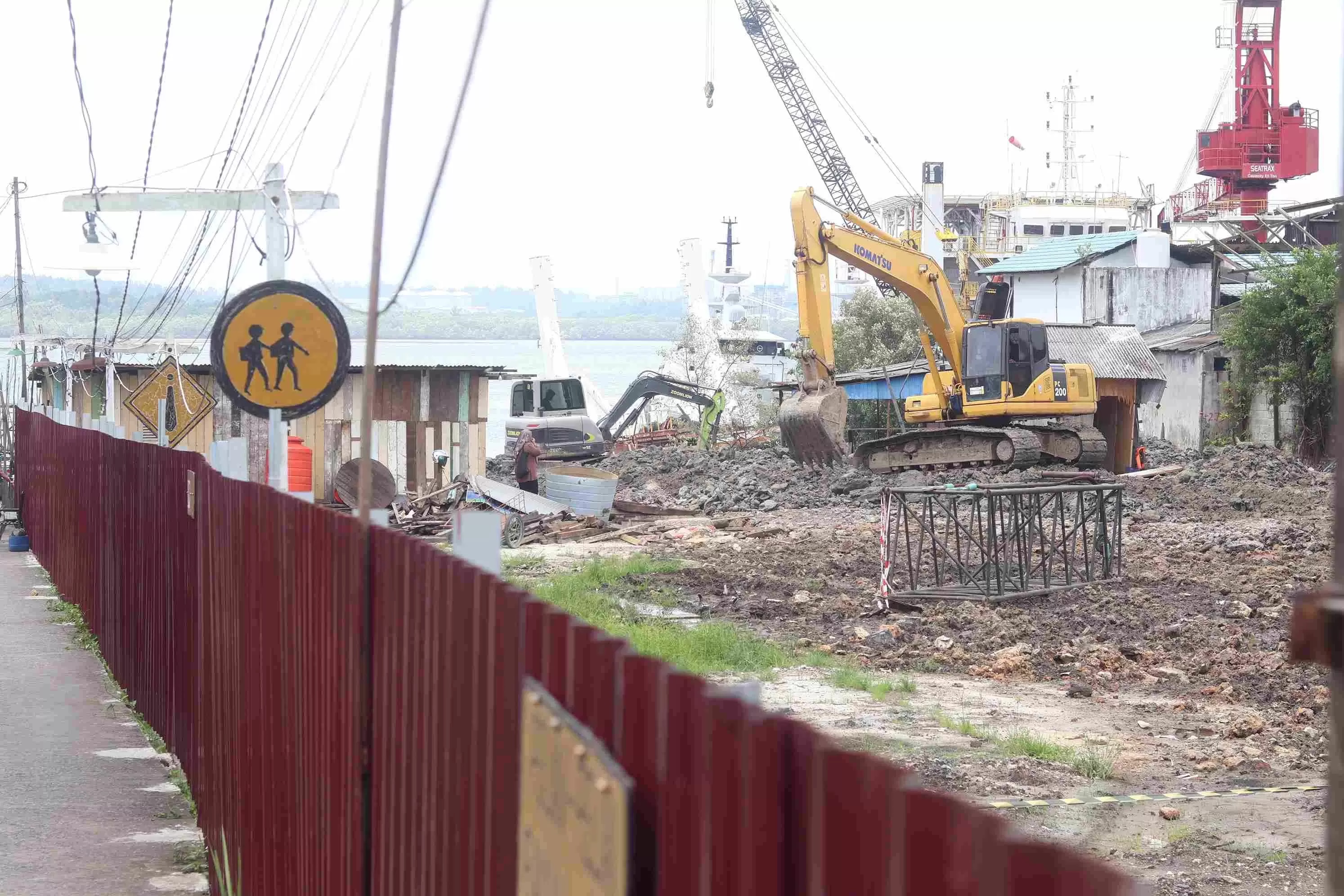 ILUSTRASI: Lokasi pembangunan RS Balikpapan Barat. (KP)