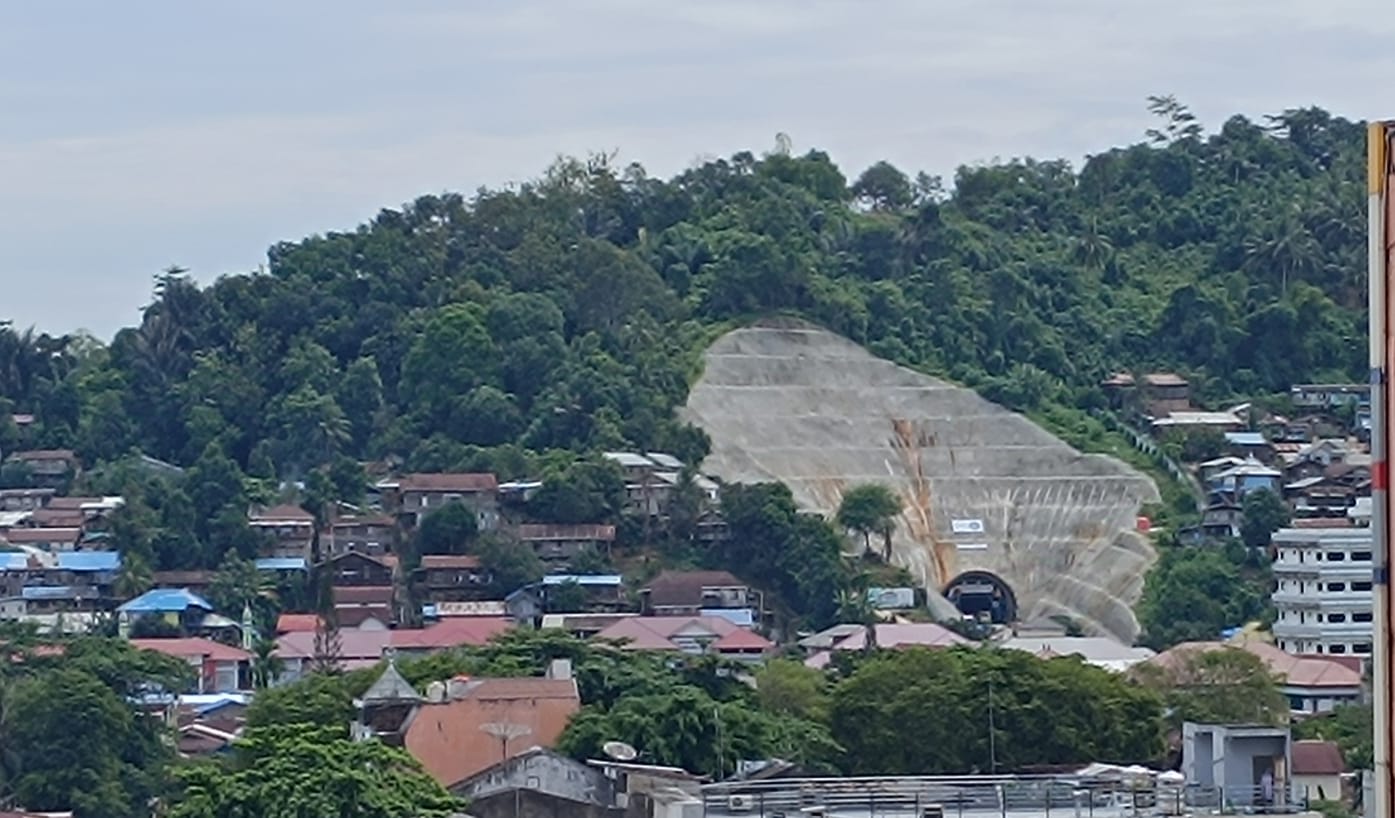 Proyek terowongan Samarinda.