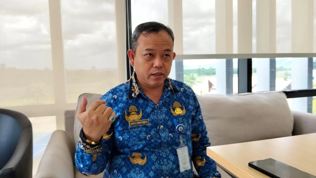 Plt. Kepala BKD Kaltara, Andi Amriampa. FOTO: IWAN K/RADAR TARAKAN