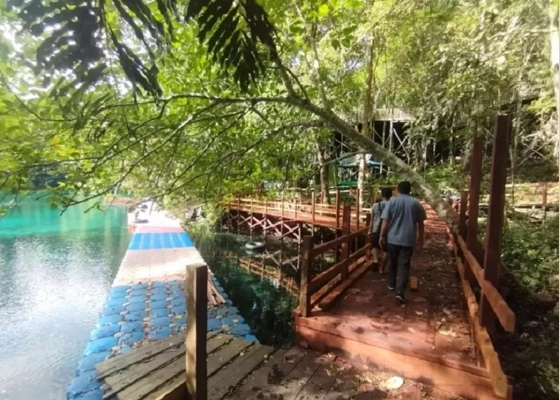 KEMBANGKAN PARIWISATA: Tahun ini Pemkab Berau mengucurkan anggaran mencapai Rp 220 miliar untuk pembembangan destinasi wisata.