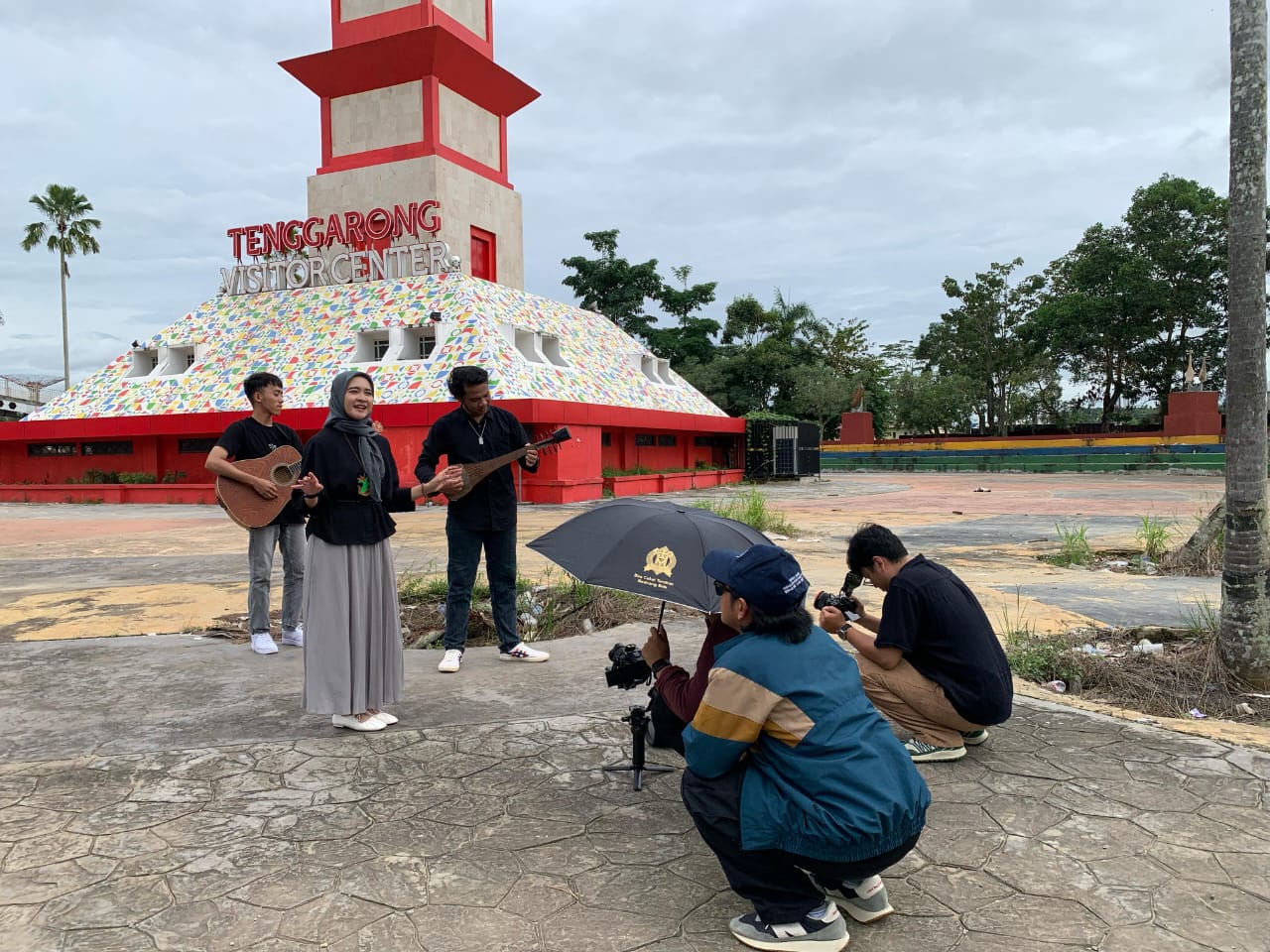 Syuting video klip Swara Kutai di beberapa destinasi wisata unggulan Kabupaten Kutai Kartanegara (Ist/Pandawa)