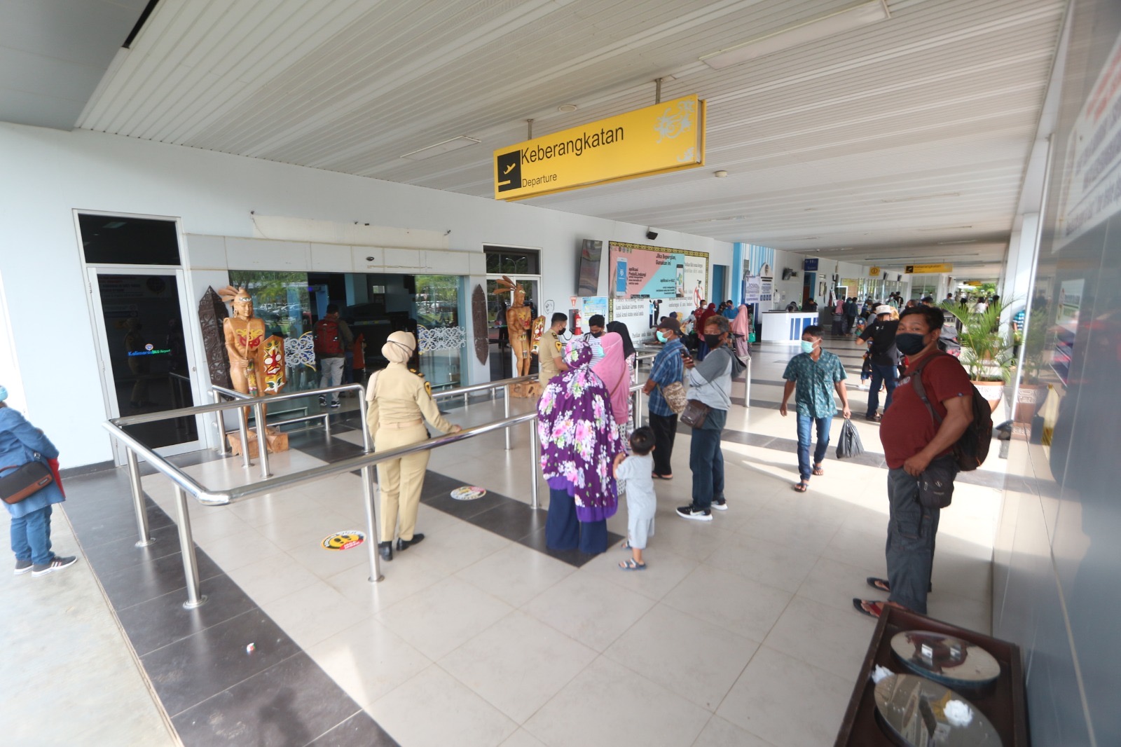 TIKET: Penurunan harga tiket pesawat akan berlaku pada 19 Desember 2024. Suasana Bandara Kalimarau, Berau.