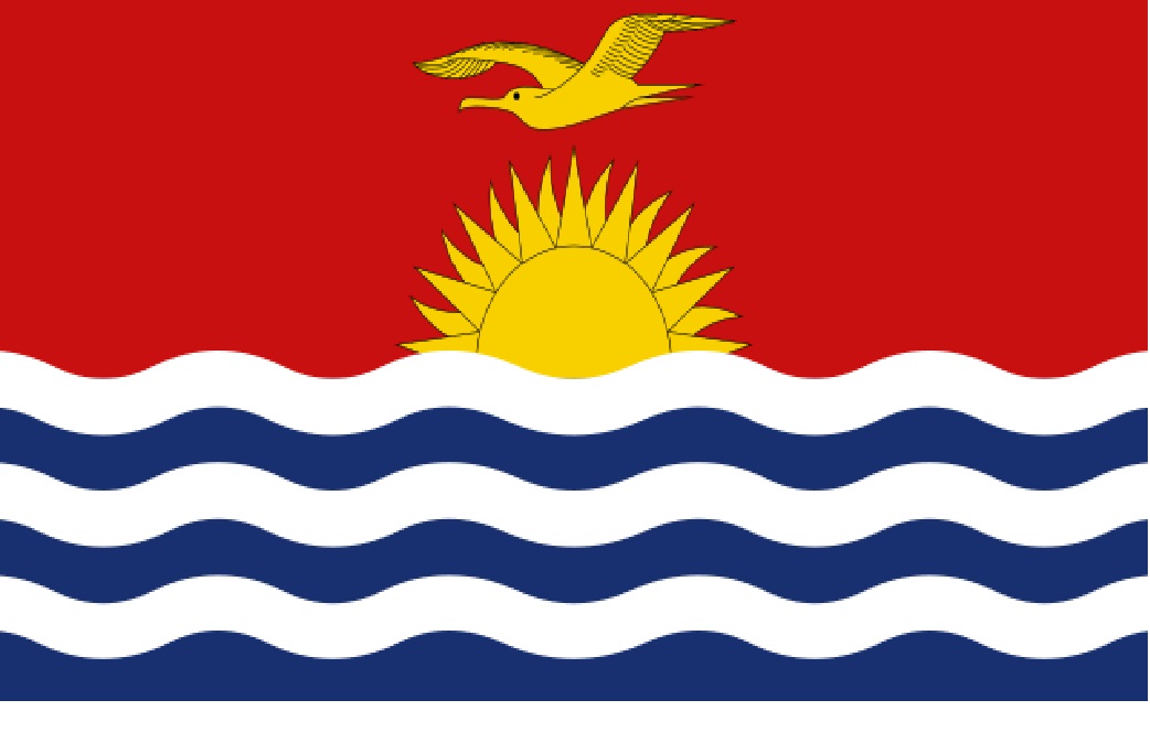 Bendera Republik Kiribati.