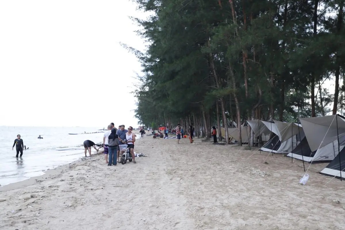 Watu Beach di Balikpapan.
