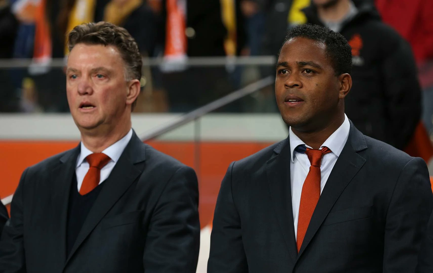 Van Gaal dan Kluivert yang diisukan menangani timnas Indonesia.