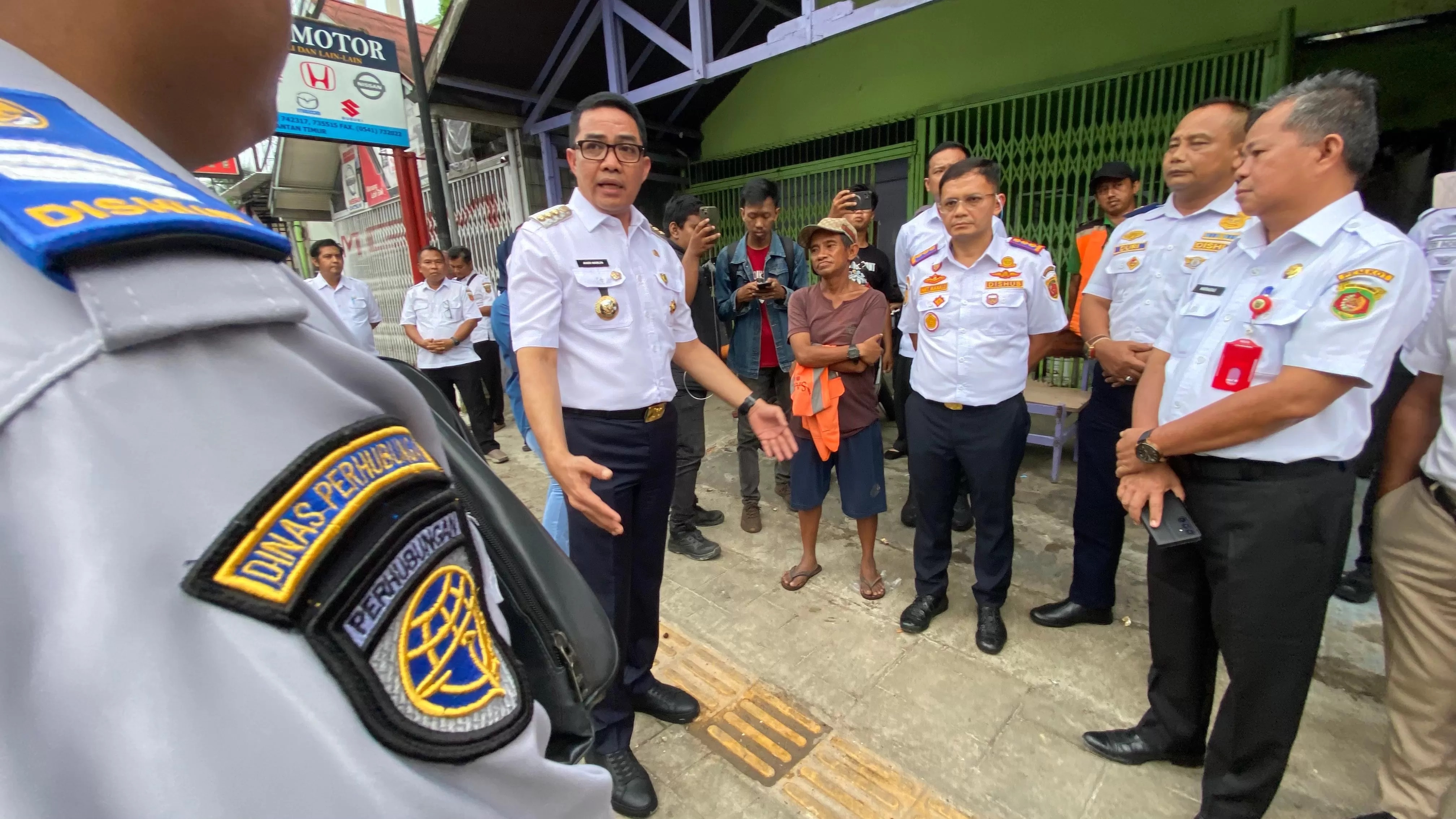 Wali Kota Samarinda Andi Harun, meminta Inspektorat Kota melakukan audit terhadap Dishub Samarinda perihal setoran parkir. (RAMA SIHOTANG/KALTIM POST)