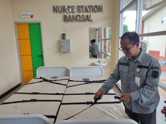 BISA BEROPERASI: Ruang rawat inap untuk Poli Jiwa di RSUD Panglima Sebaya Paser pada 2025 ini sudah bisa difungsikan.