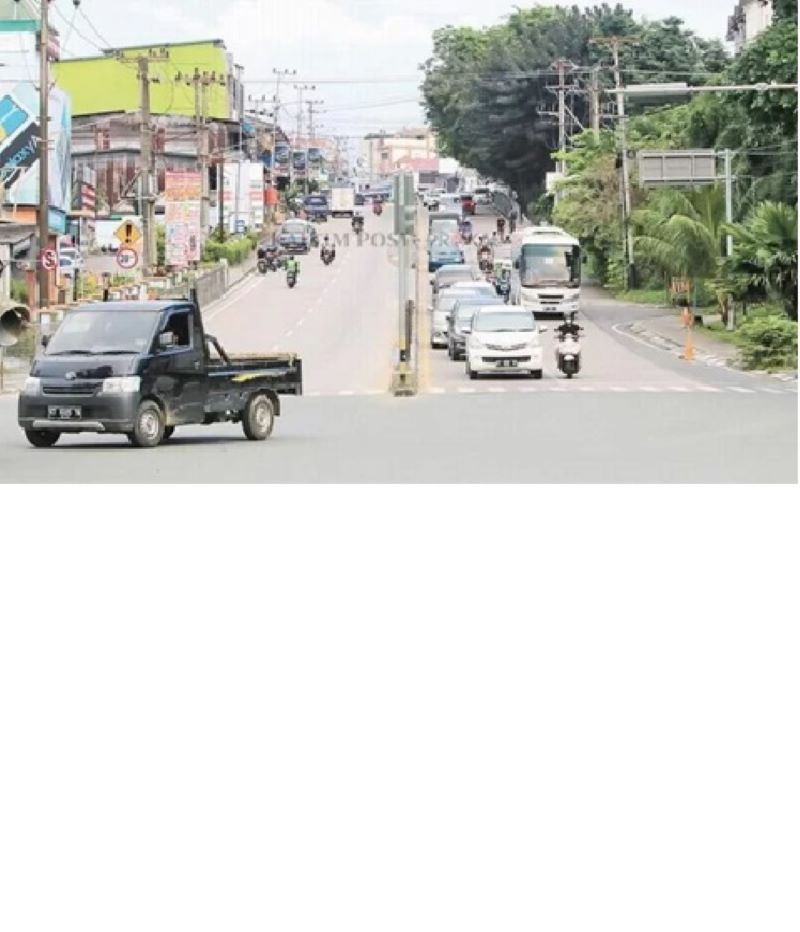 Turunan Muara Rapak di Balikpapan.