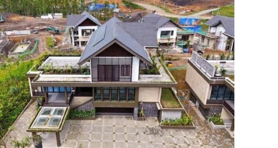 Rumah mewah menteri yang dibangun di IKN atas inisiasi Jokowi.