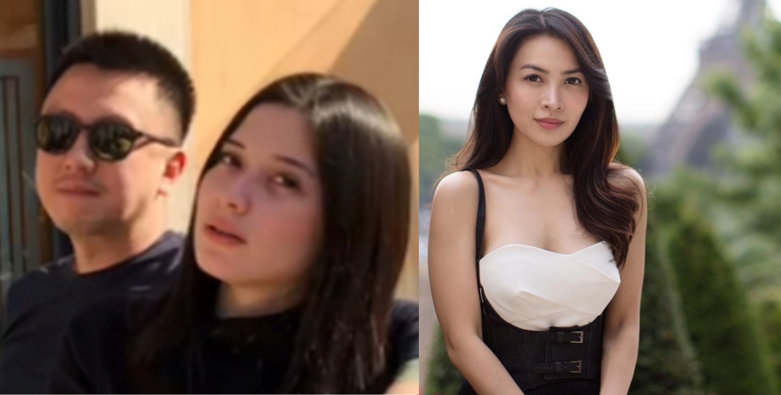 Lina Priscilla (kanan) dikabarkan menjadi selingkuhan Andreas Wullur, suami selebgram Iris Wullur.