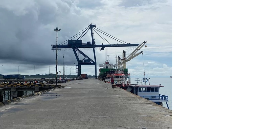 PERPANJANGAN : Dermaga Pelabuhan Malundung akan segera diperpanjang dan pengerjaan akan dilakukan Mei mendatang.