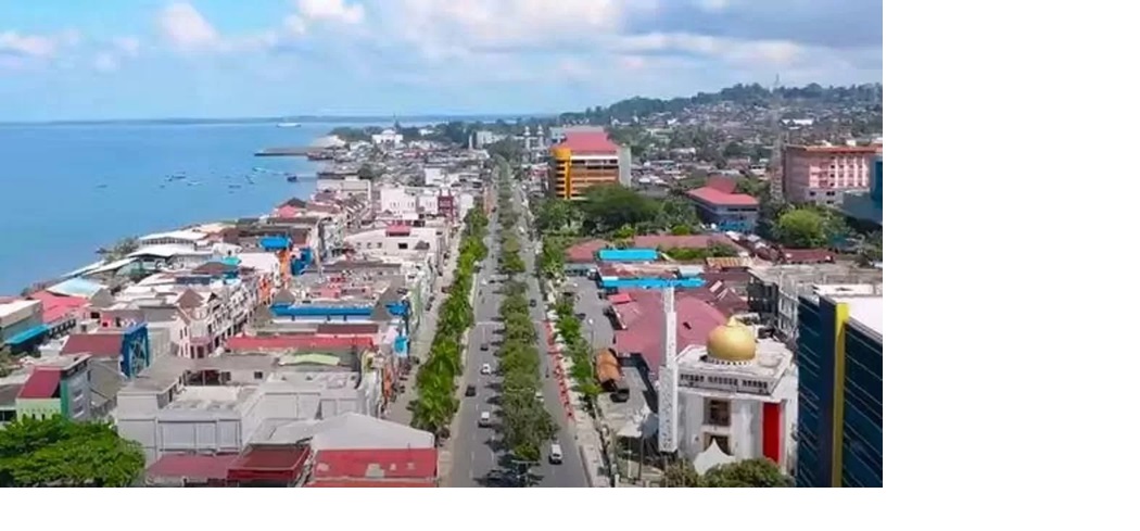 Pemandangan kota Balikpapan.