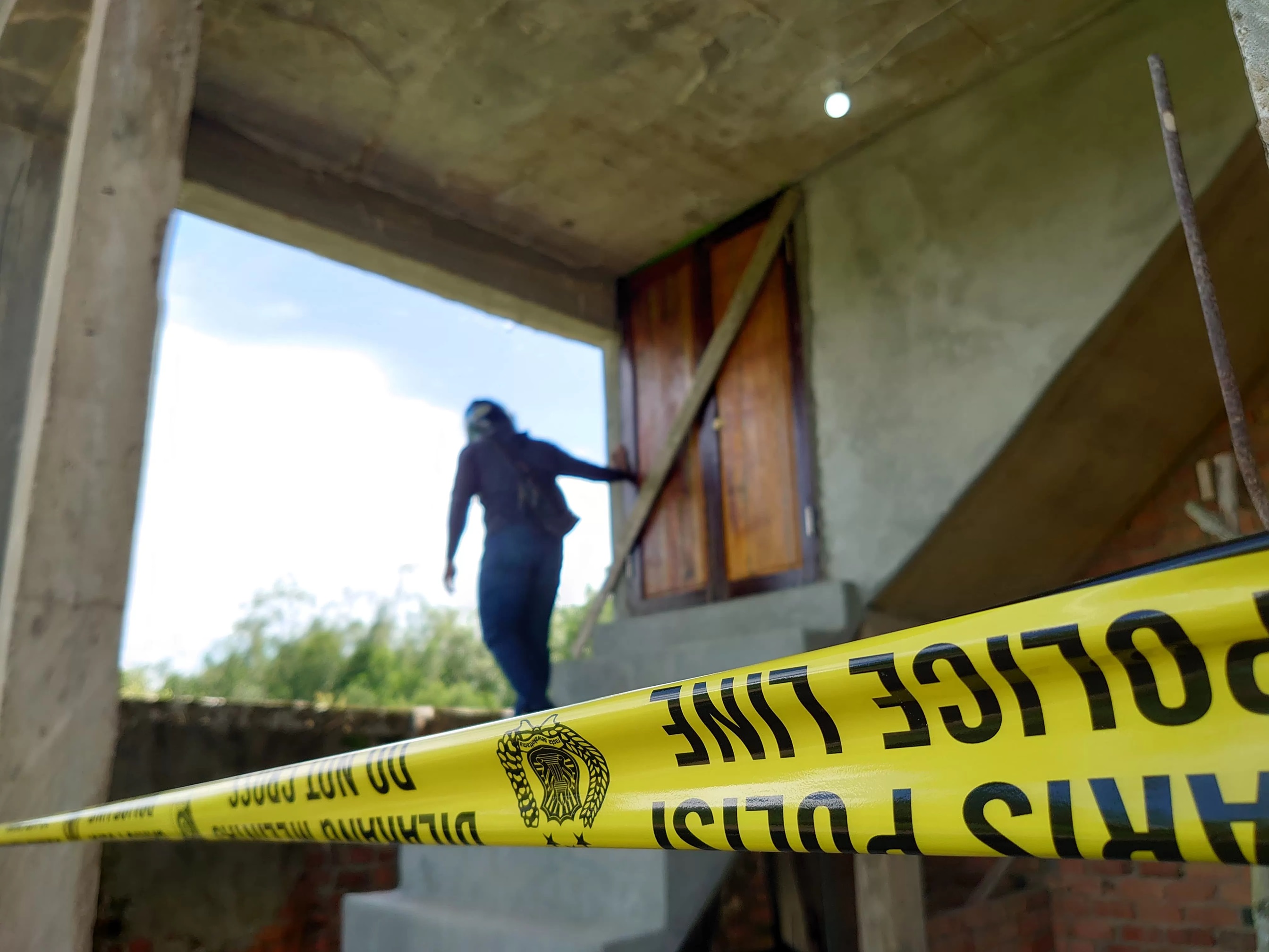 LOKASI PEMBUNUHAN: Pelaku pembunuh bos rumput laut di Desa Ujang Dewa, Nunukan Barat divonis 13 tahun penjara.