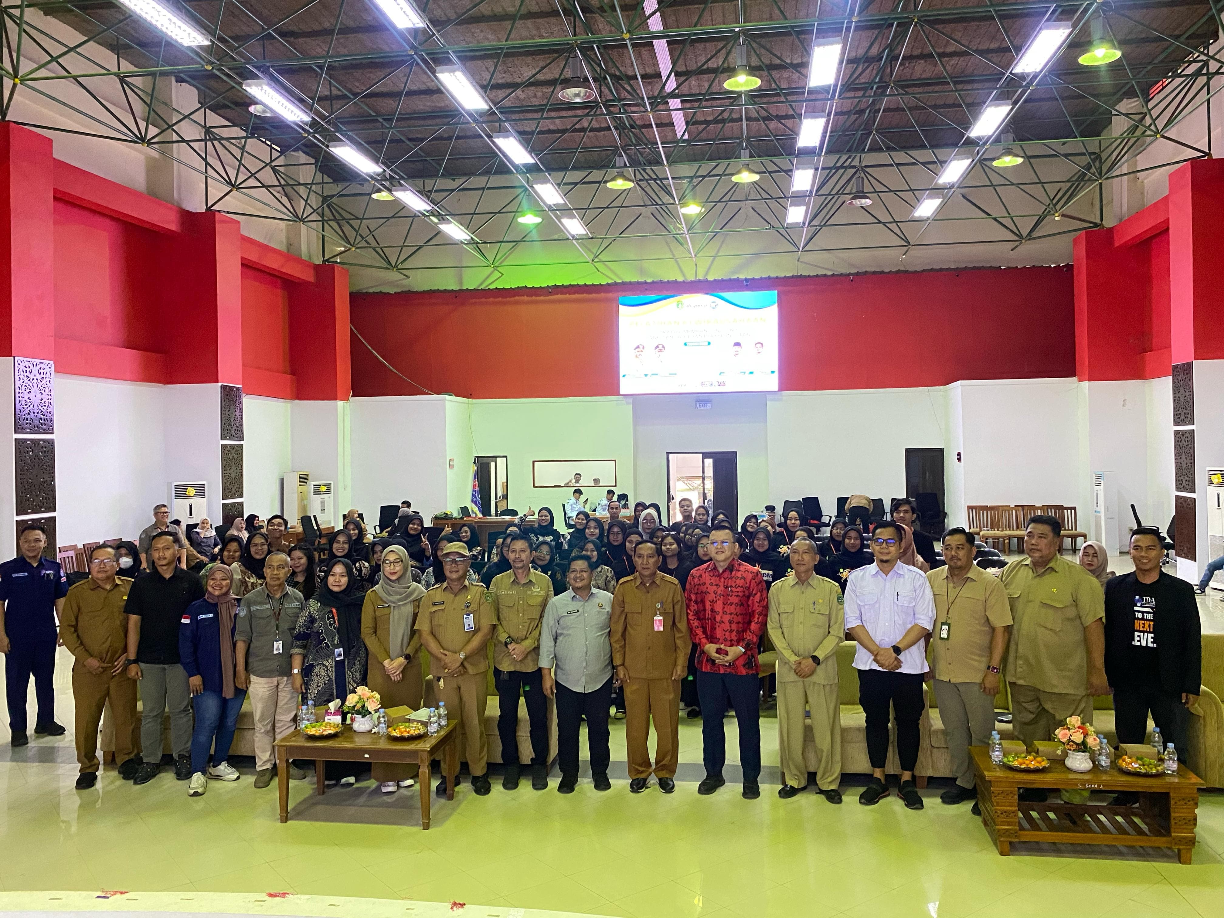 Pelatihan Kewirausahaan yang dilaksanakan Dispora Kukar bagi 40 wirausaha muda (Elmo/Prokal.co)