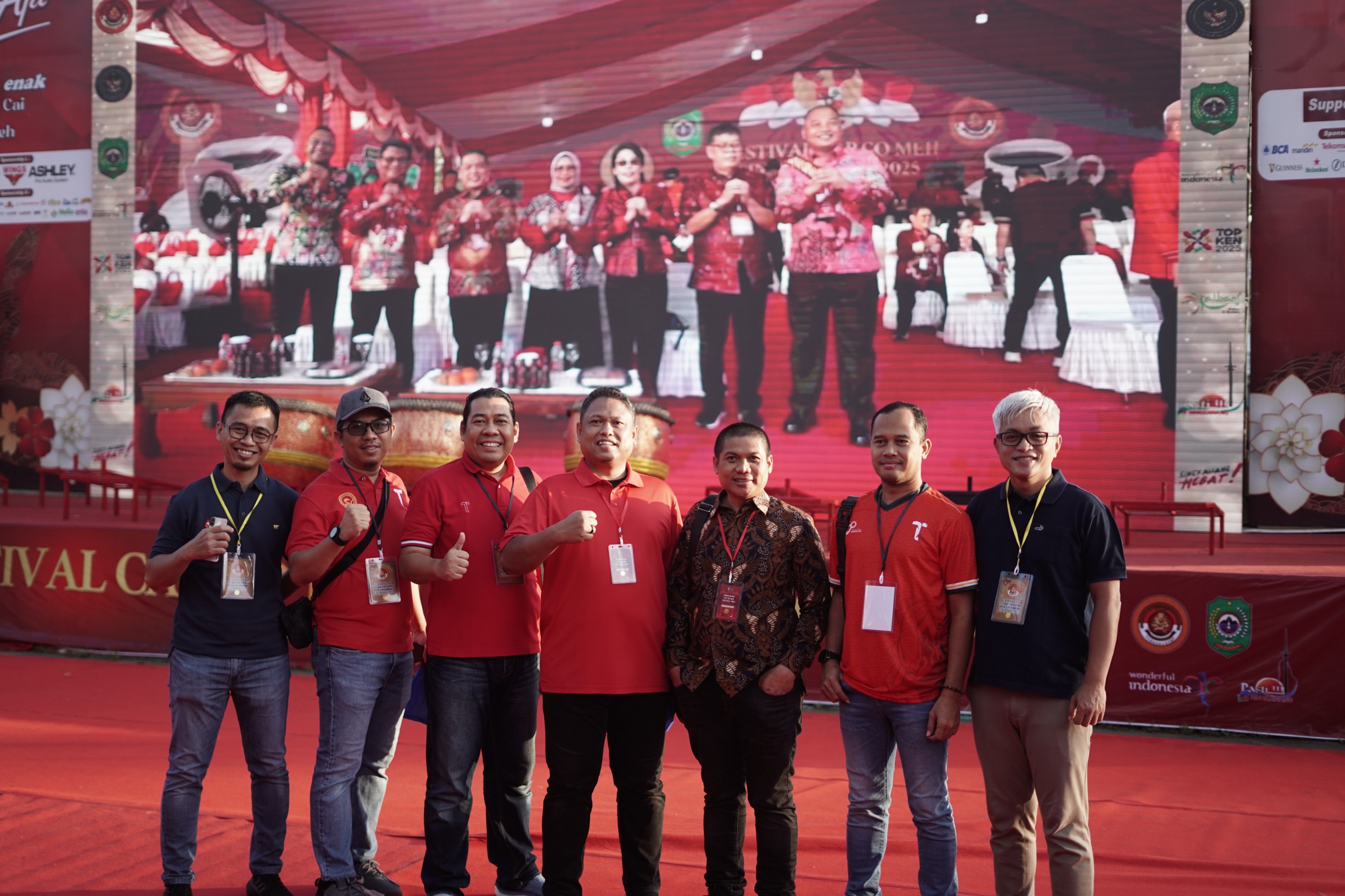 KAWAL: Trafik broadband Telkomsel selama Cap Go Meh 2025 di Kota Singkawang, Kalbar, tumbuh 52 persen.
