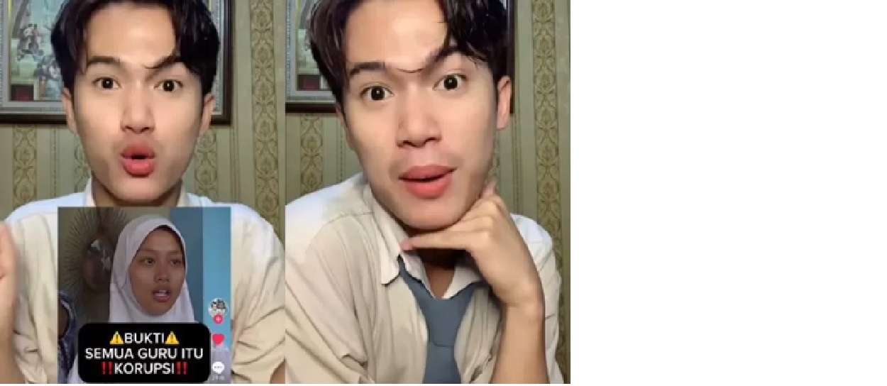 Riezky Kabah yang Viral Usai Hina Profesi Guru. (X @riezky.kabah)