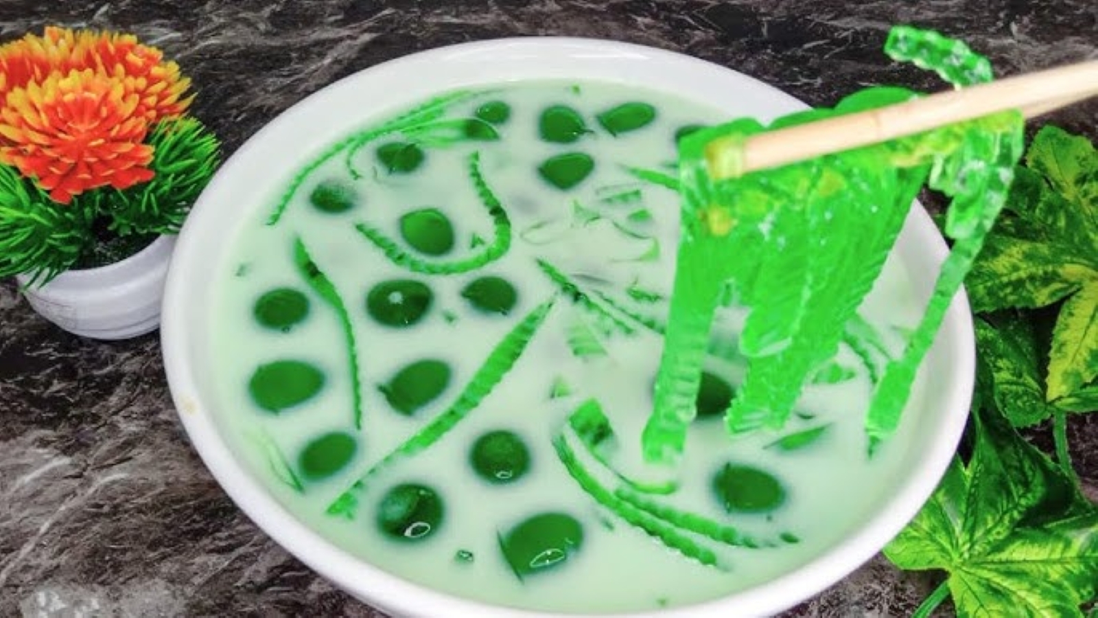 Es jelly pandan.