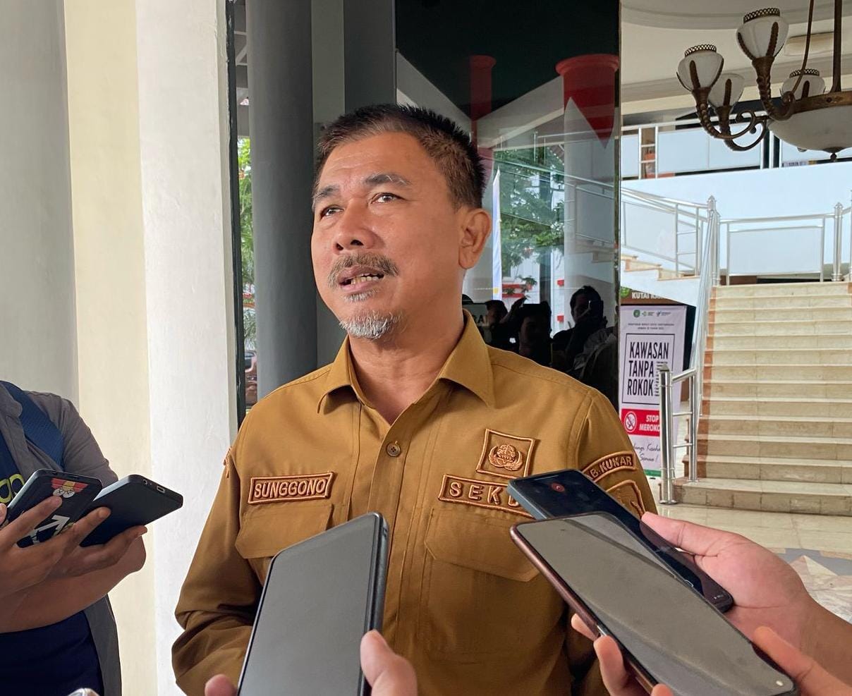 Sekretaris Daerah Kukar Sunggono (Elmo/Prokal.co)