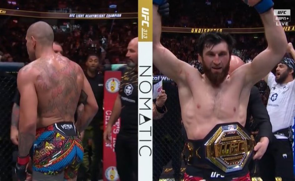 Ankalaev juara baru kelas light heeavyweight UFC.