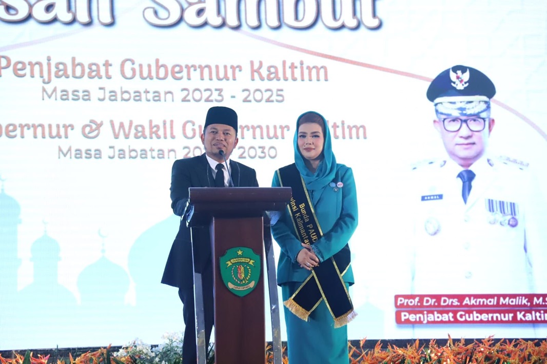 Rudy Mas'ud dan istri.