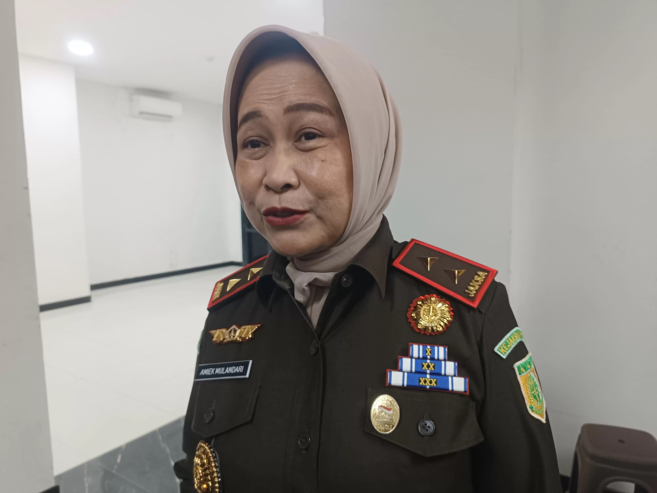 Kepala Kejati Kaltara - Amiek Mulandari. FOTO: IWAN K/RADAR TARAKAN