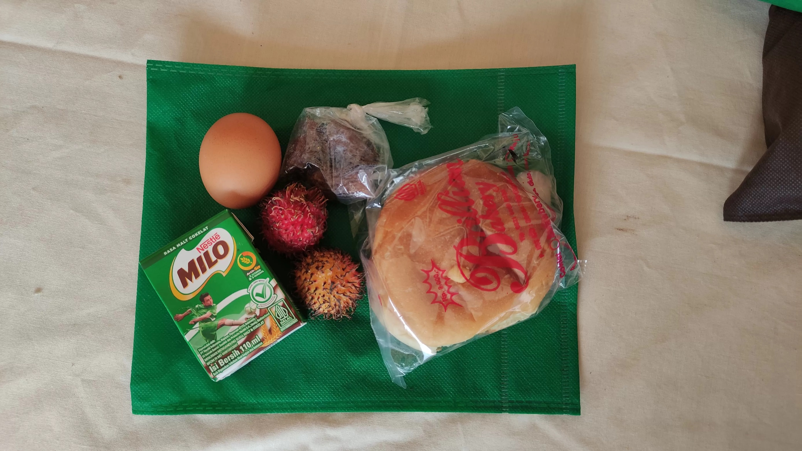 Menu Makanan Bergizi Gratis (MBG) selama Ramadan di Tarakan.