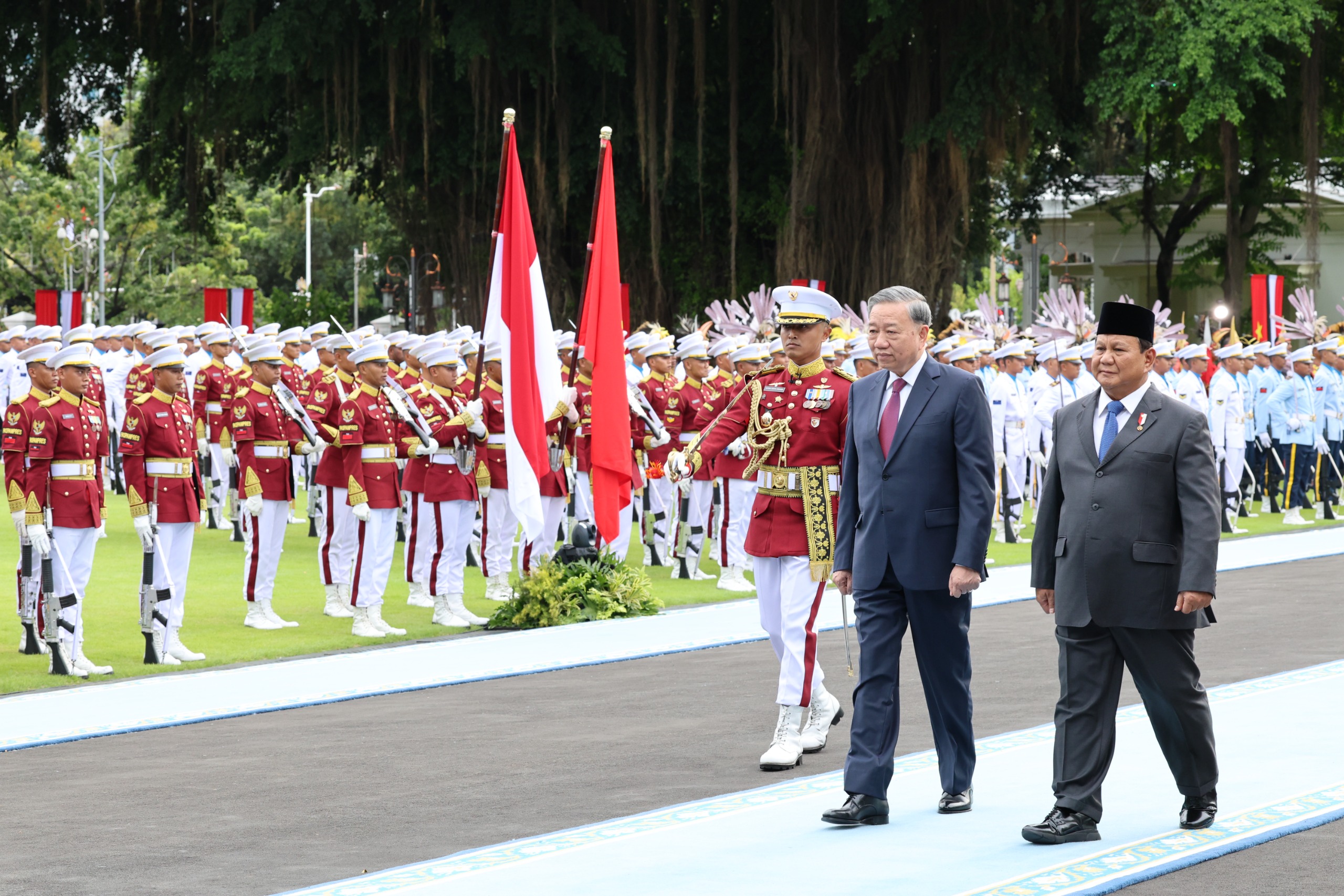 To Lam dan Presiden Prabowo.