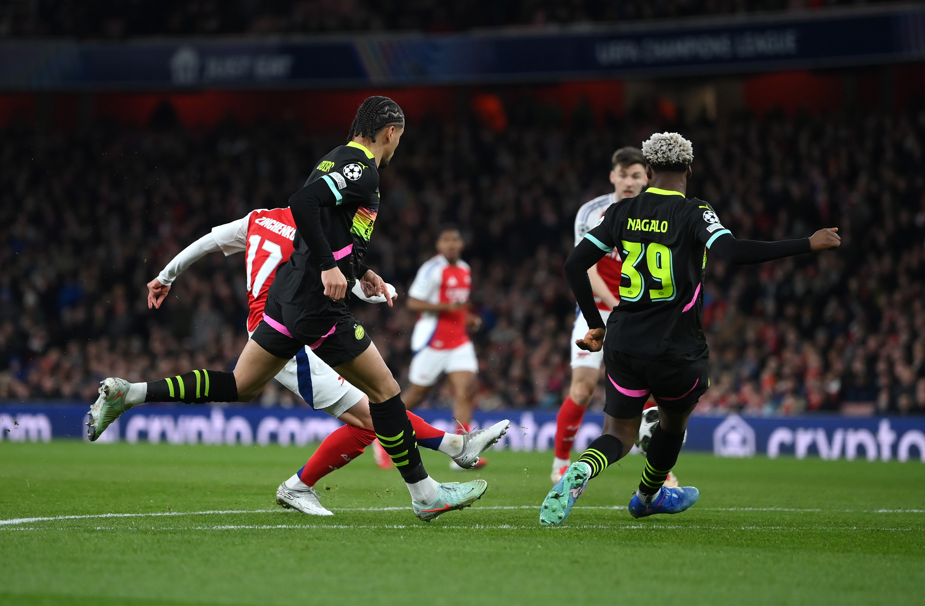 Arsenal versus PSV