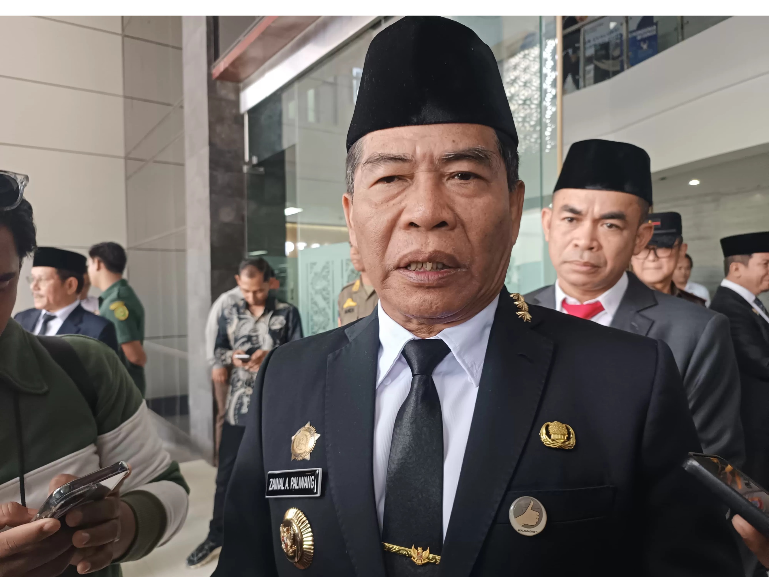 Gubernur Kaltara - Zainal A Paliwang. FOTO: IWAN K/RADAR TARAKAN