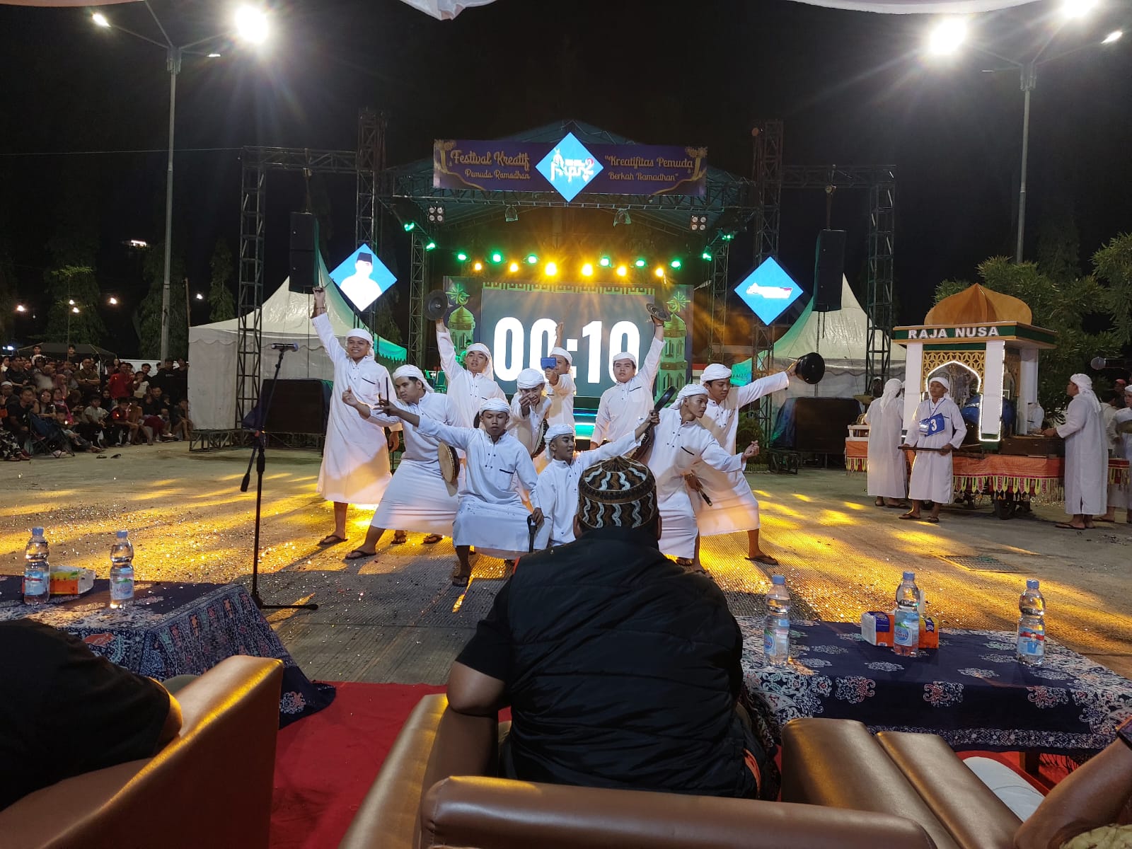 : Lomba Gerak Sahur pada kegiatan Festival Kreatif Pemuda Ramadan ke-2 yang digelar Dispora Kukar (Elmo/Prokal.co)