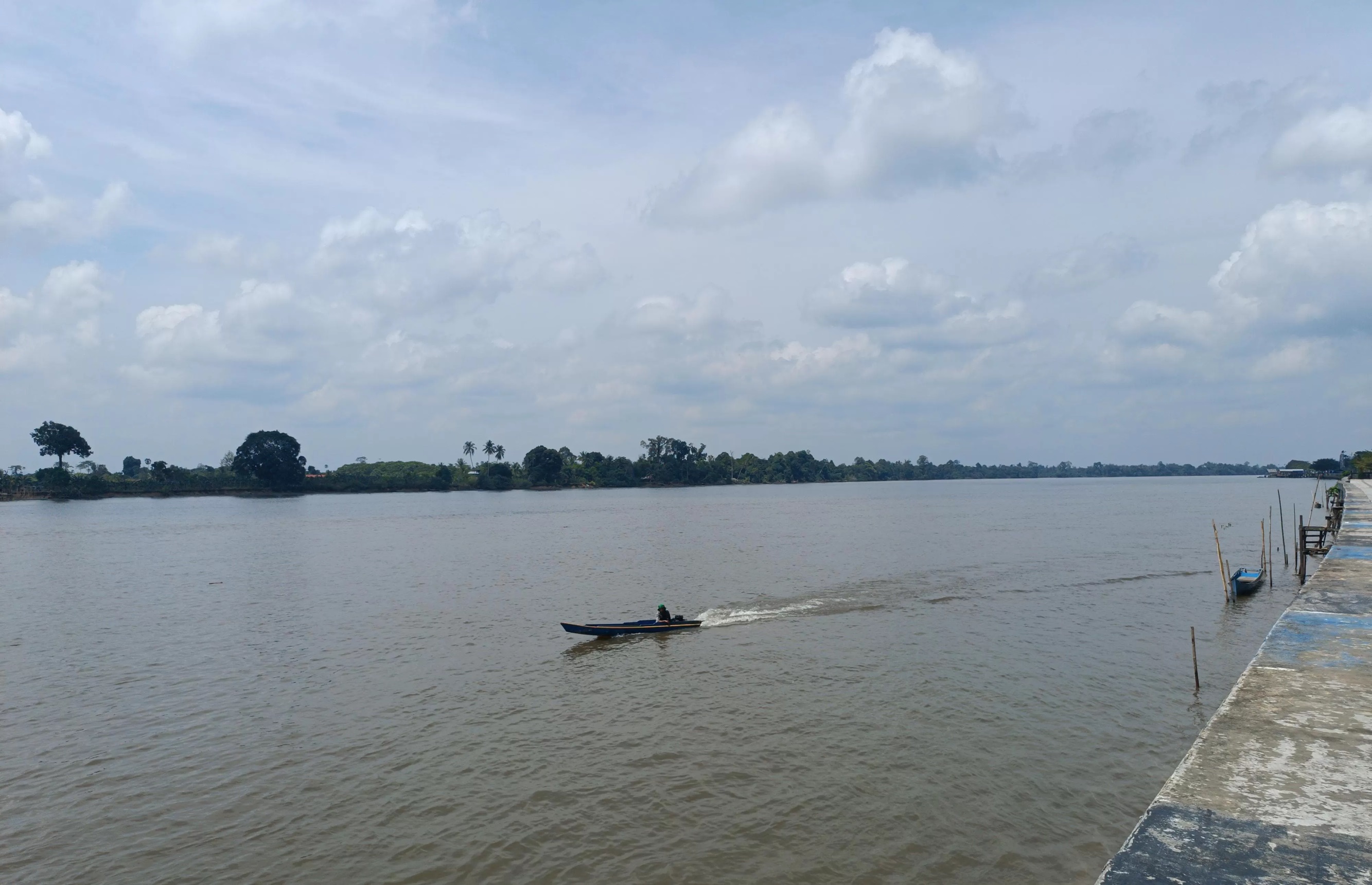 INFRASTRUKTUR: Daerah Tanjung Rumbia yang ingin dibangunkan jembatan dari Tanjung Selor. FOTO: DOK RADAR TARAKAN