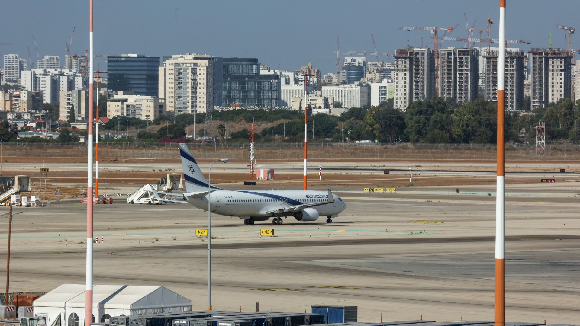 Bandara Ben Gurion, Israel.