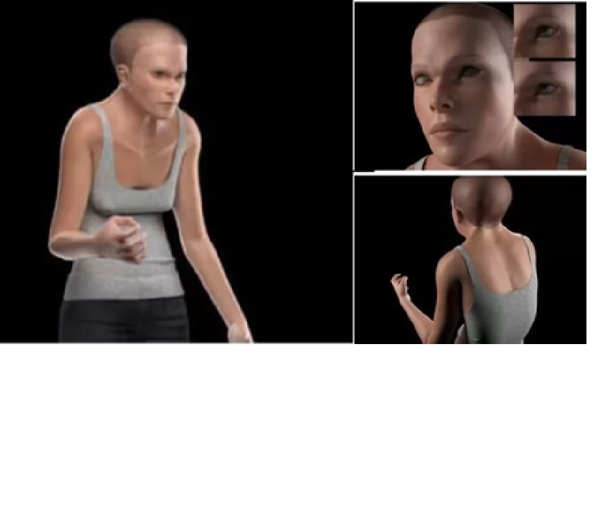 ANEH: Inilah Mindy, gambaran bentuk manusia di tahun 3000. Perubahan terjadi pada postur tubuh dan bentuk kepala. (Toll Free Forwarding)