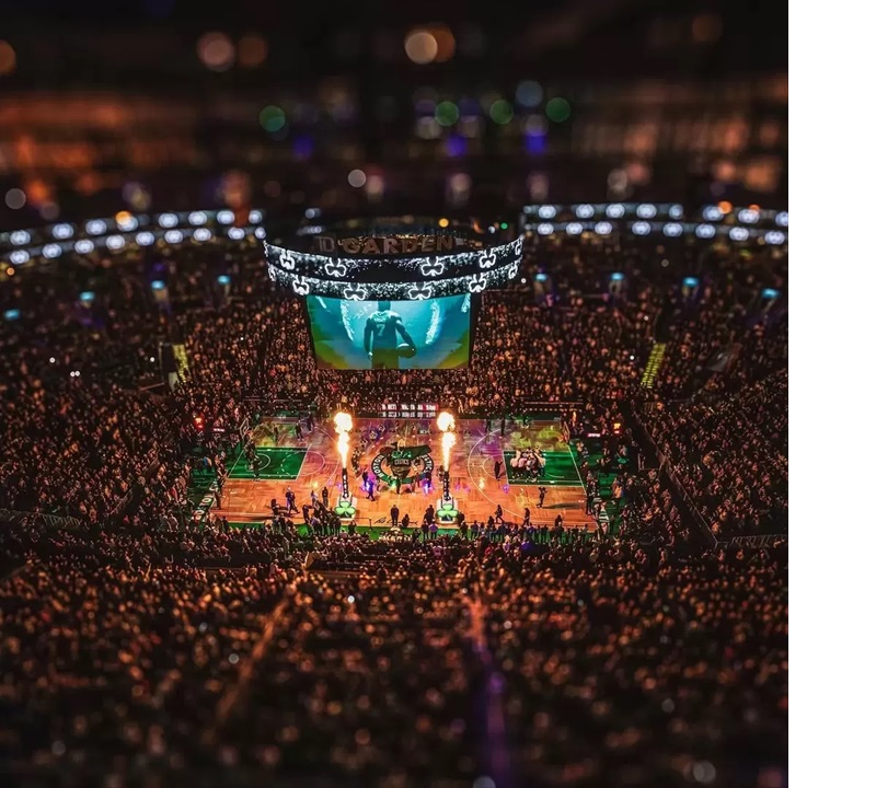 KANDANG: TD Arena, kandang Boston Celtics. (Foto: Instagram @celtics)