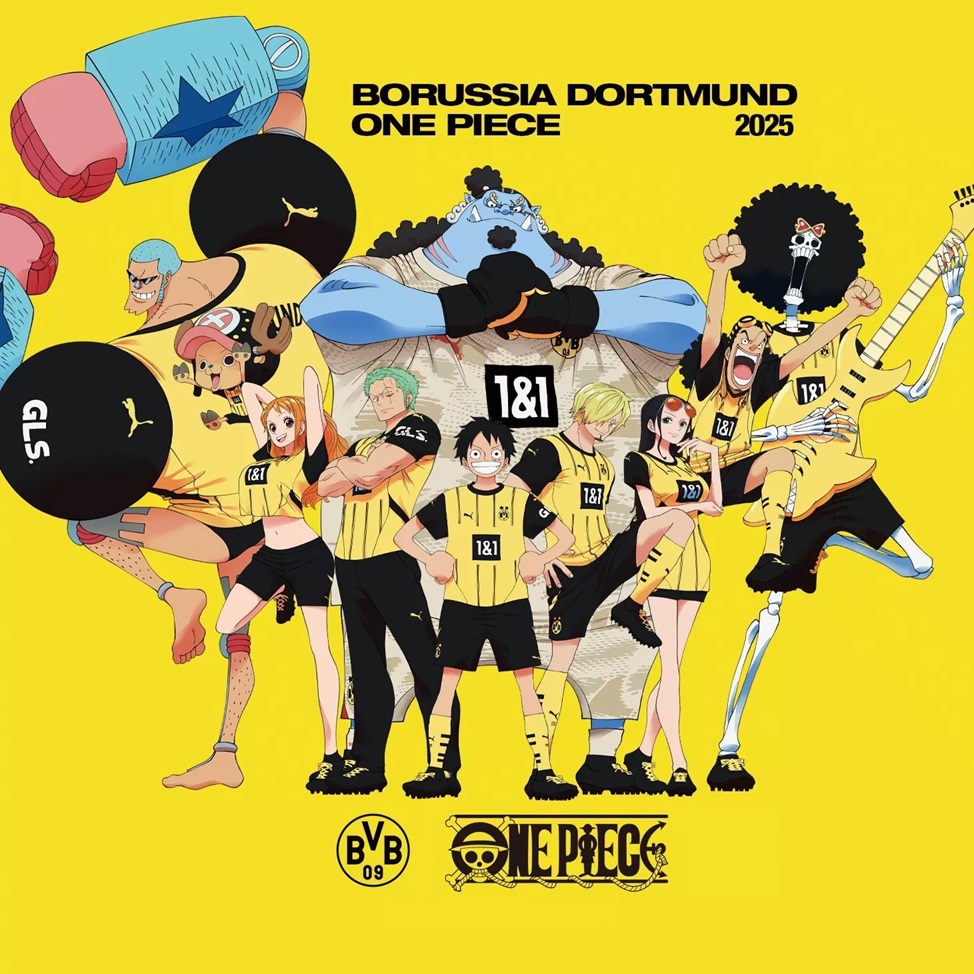 Kolaborasi Borussia Dortmund dan One Piece. (Dok. Borussia Dortmund)