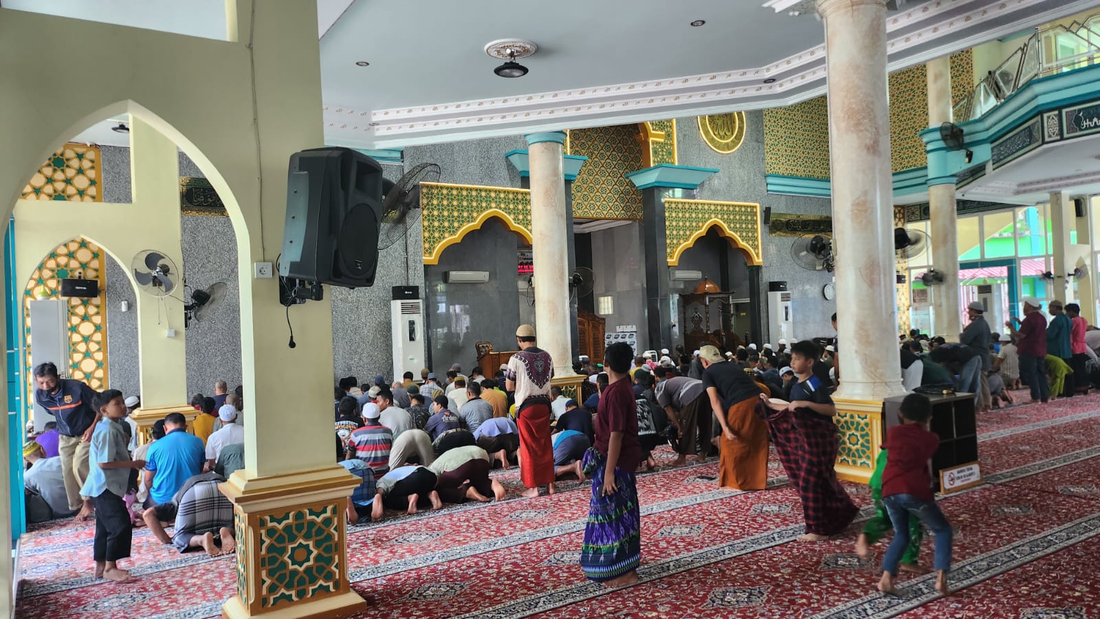 IMBAUAN: Kemenag Kaltim mengimbau seluruh pengurus masjid untuk membuka pintu masjid 24 jam selama periode mudik Lebaran.