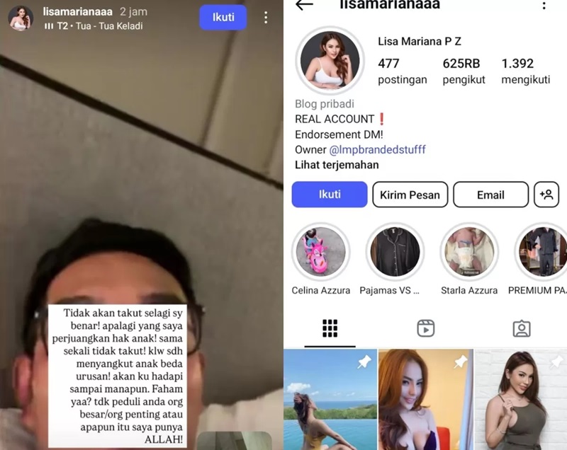 Ridwan Kamil diduga terlibat perselingkuhan dengan perempuan bernama Lisa Mariana.