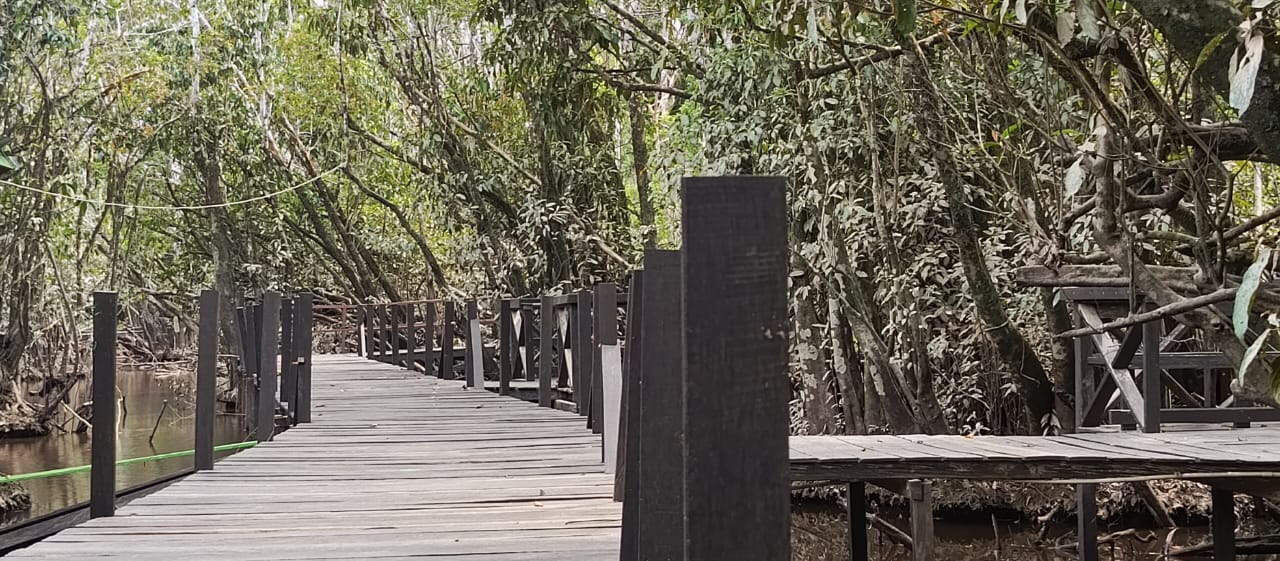 DESTINASI: Salah satu sudut Danau Tajan di Kampung Jelemuq, Kubar.