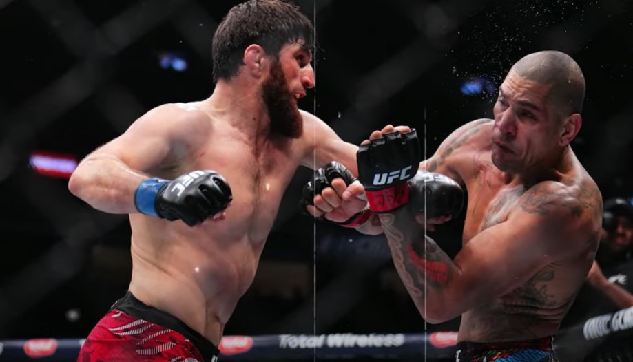 Ankalaev versus Alex dipertemuan pertama.