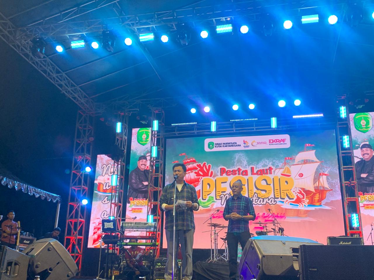 Penutupan Festival Pesta Laut Pesisir Nusantara tahun 2025 di Kecamatan Samboja (Istimewa)