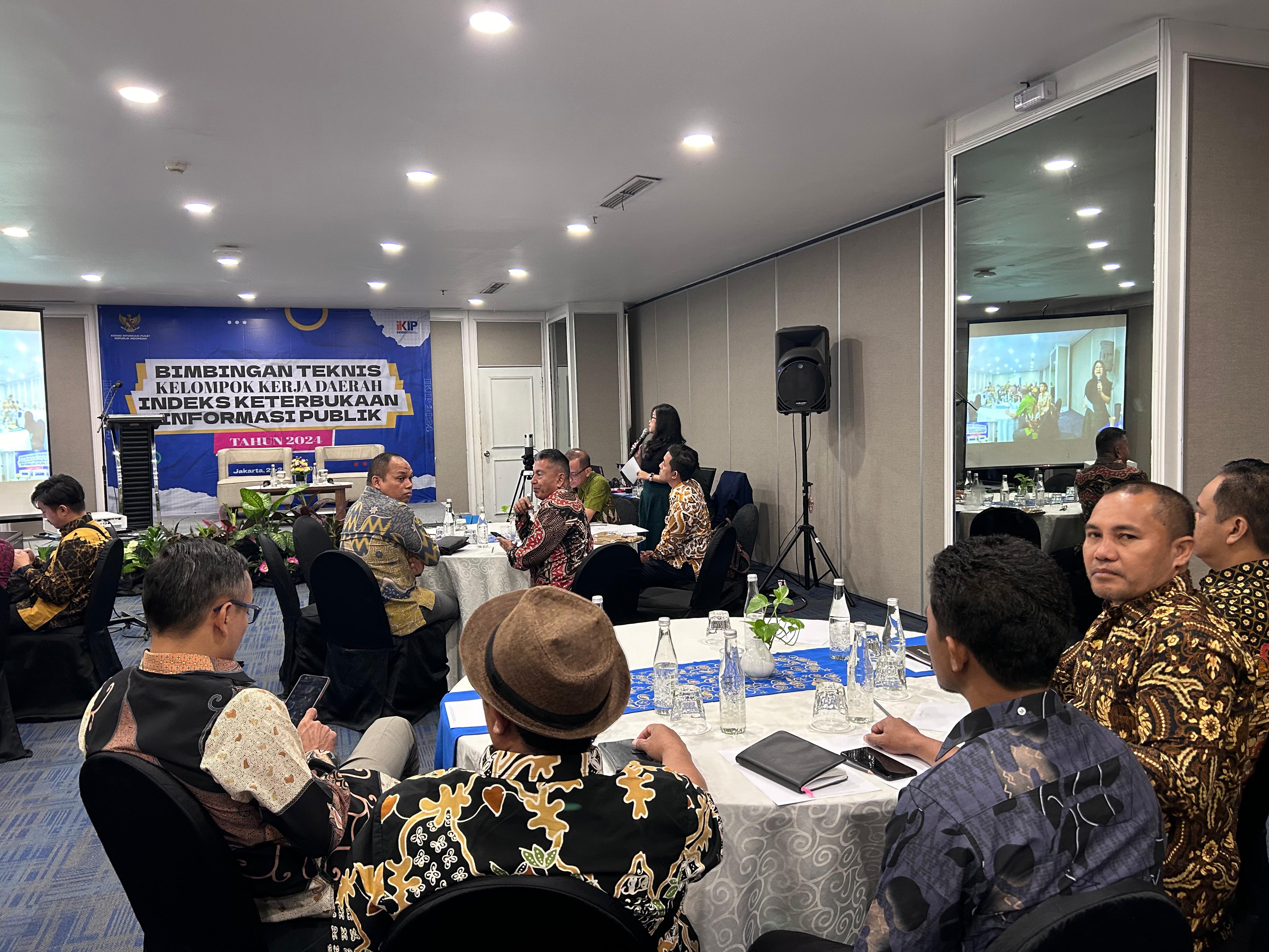 KETERBUKAAN INFORMASI PUBIK: Pelaksanaan FGD penyusunan IKIP 2024 lalu. Tahun ini FGD tidak dilaksanakan.