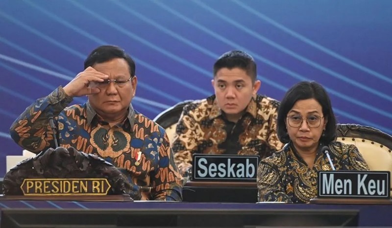 Presiden Prabowo Subianto (kiri). ANTARA