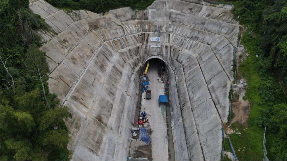 Terowongan Samarinda yang dirancang mengurai kemacetan dan memperlancar arus dari dan ke jembatan Achman Amins.