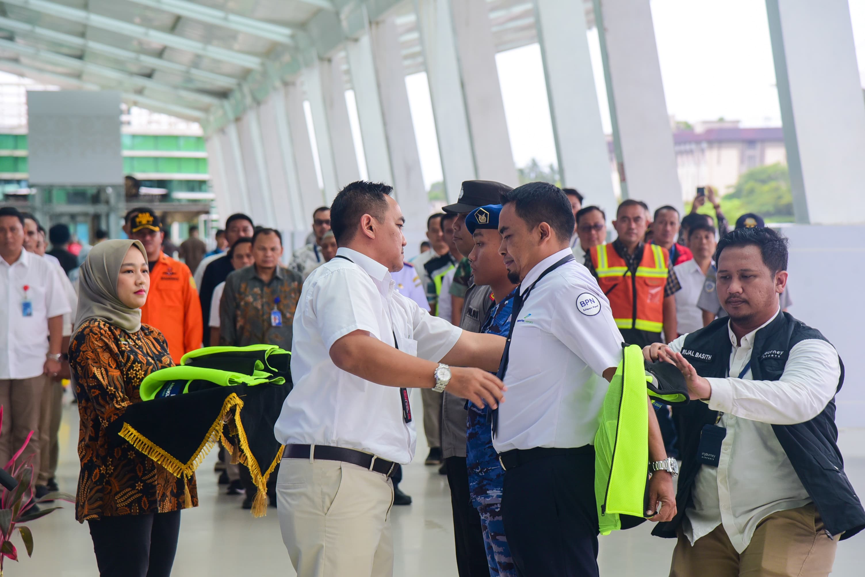 Posko lebaran 2025 di Bandara SAMS Sepinggan resmi ditutup.