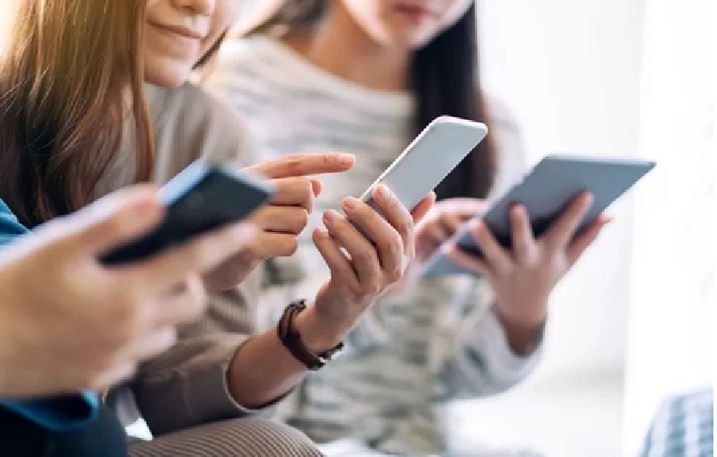 Ilustrasi perundungan digital.