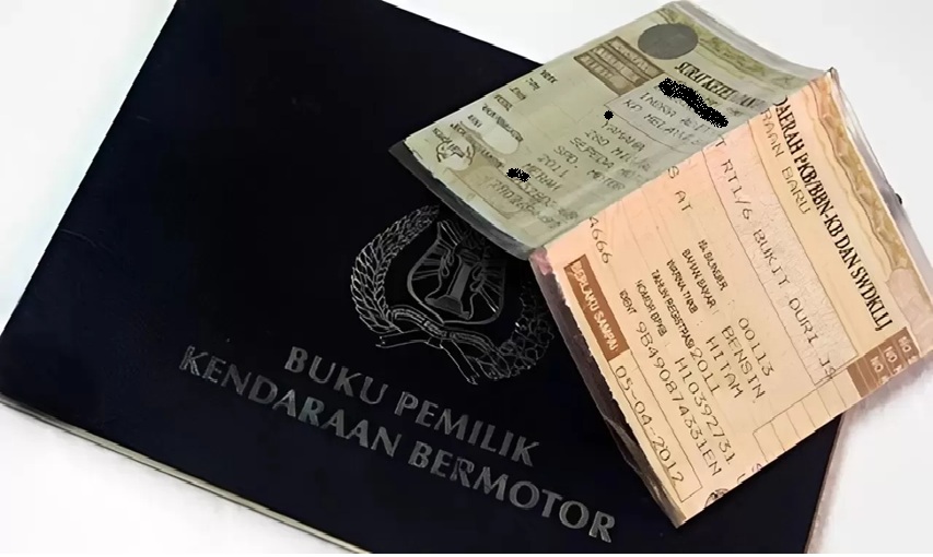 Ilustrasi pajak kendaraan.