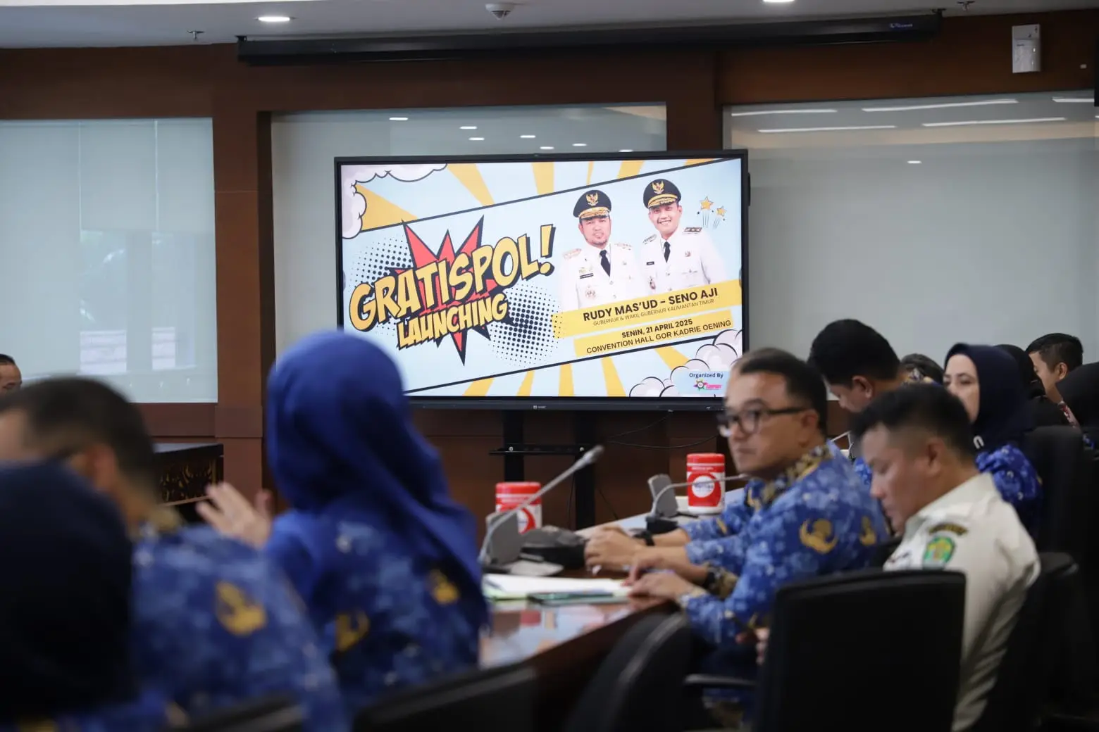 Rapat pemantapan program Gratispol.